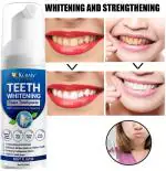 KURAIY Teeth Foam Effectively Remove Yellow Plaque Smoke Stain Dental Cleaning Fresh Breath 60ml