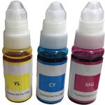 ZOKIO Canon Refill Ink GI 790 G1000 , G2000 , G2002 , G2010 , G2012 , G2100 , G3100 Tri-Color Ink Bottle