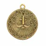 DHOKRA CRAFTS Handmade Mask-Moon