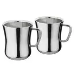 IDEAL PRIME Durable Double Wall Stainless Steel Coffee Mug Tea Cup Combo Set (2 Pices) Steel Mug Cup Combo Milk Mug For Kids Pack Of 2