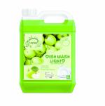 VINITREE Green Apple Dish Washing Liquid | 2x Faster Tough Grease Removal & Natural Fragrance | Removes Odour (5 LTR)