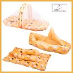 SafeChamp Baby 4 Piece Bedding Set With Pillow And 2 Bolsters And Sleeping Bag