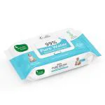 Mother Sparsh 99% Pure Water Baby Wipes (40 Unscented Wipes) with Plant Based Fabric