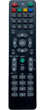NixGlobal Free Dish Wi-Fi Dth Remote For Free Dish (Wi-Fi) Dvb Tv