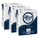 Aplas Adult Diaper Tape Style Size-XL 10Pcs (Pack of 3) Waist Size 122-172 cm Extra Large