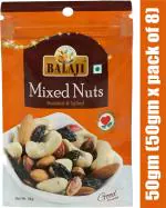 Lali Balaji Mix Nuts 400gm (50gm x pack of 8)
