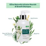 OZiva Naturelle Infusion Shampoo (with Rosemary Essential Oil, Glycerine) 200 ml