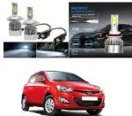 Feelitson White Car C6 H4 Compact Design 36W/3800Lm Led Headlight For Hyundai I20 New (Pack Of 2)