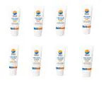 ORCA 3 in 1 Pre Swim Lotion For All Skin Type Protects Skin while Swimming From Chlorine, Salt Water & Sun SPF 50 UVB Sunscreen Oxybenzone Free & Parabeen Free Swimmers Waterproof Pool Cream(Pack Of 8 _ 100 ml)