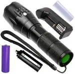 QTX Small Sun 5 Mode 500 Meter Zoomable Chargeable Waterproof Search Light