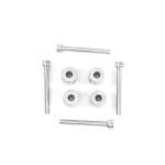 ZANA ROYAL ENFILED HIMALAYAN COMBO OFFER- LEG GUARD WITH SLIDER HIMALAYAN RED BS6(2021-22) -MUDGUARD RISER HIMALAYAN BS6 (2021) -HEAD LIGHT GRILL TYPE 4A BLACK HIMALAYAN BS6 (2021-22)