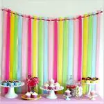 My Party Suppliers Crepe Paper Decorative Ribbon Streamer (pack of 6)