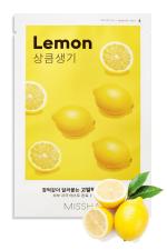 MISSHA Airy Fit Sheet Mask - Lemon, 19 g (Pack of 3)
