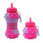 Scoobies Pop on a Dot Bottle With Fidget Pop Toy | Pinklicious Butterfly Design