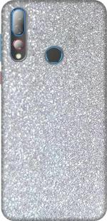 SRG INFOTECH HTC Desire 19 Plus Mobile Skin (Silver Sparkle Gloss)