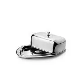JVL Stainless Steel Butter Box With Lid 500ml