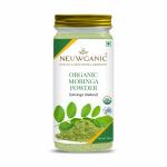 Neuwganic - Organic Moringa Powder | Indian Organic Herbals | Useful For Skin Care / Hair Care | 100 Gm Pack Of 3