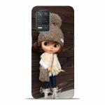 Covers Gap Realme 8 5G Cute Girl Polycarbonate Hard Back Case