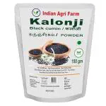 i Agri Farm Kalonji Powder / 100g / Black Cumin / Karunjeeragam / Nigella Powder