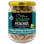 D-Alive Activated/Sprouted Pistachios - Mildly Salted (100% Fresh & Natural, Long Soaked & Air Dried to Crunchy Perfection) - 300g
