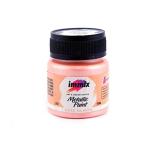 Immix Pink Rose Quartz Metallic Acrylic Paint, 50 Ml