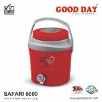 GOOD DAY SAFARI INSULATED WATER JUG 6000 (RED)