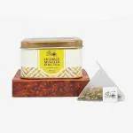The Indian Chai - Licorice Mulethi Zing Tea 30 Pyramid Tea Bags for Immunity and Stress