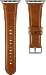 SoSh Apple Watch Series 1,2 and 3 Brown Leather Smart Watch Strap