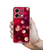 Casotec 3D Circles Design Printed Silicon Soft TPU Back Case Cover for Infinix Zero 30 5G