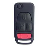 SLC-e Replacement New Remote Shell and Flip Keys Shell/Case Compatible Car for Mahindra Bolero