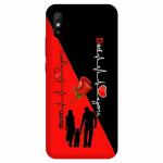 Buy Voleano back cover for Redmi 9A, Mom, dad, love, mom, dad, heart ...