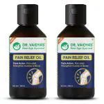 DR. VAIDYA'S Pain Relief Oil | Ayurvedic Oil For Joint And Muscle Pain (100ml Each) (Pack Of 2)