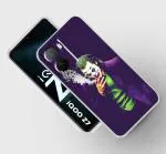 Retroart Back Cover for IQOO Z7 5G joker clapping batman superman heath ledger laugh smile arthur fleck murray franklin shot new stylish printed designer back cover and case for mobile phone