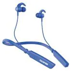 Jeevan Jyoti Agency TECHFIRE Fire 500v2 Neckband hi-bass Wireless Bluetooth headphone Bluetooth Headset  (Blue, In the Ear)