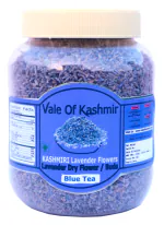 Vale Of Kashmir Lavender Dry Leaves / Buds 100 grams, Use For Tea Refreshment, Natural Blue Tea