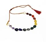 JAYA VISION ENTERPRISES Gemstone Tumble 7 Chakra chooker Necklace