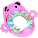 Maanit Baby Training Potty Seat with Removable Lid Potty Seat with Handle and Back Support Potty Seat (Pink)