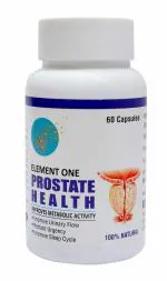 Element One Prostate Health Support - Natural Supplement For Prostate Health, Bladder Relief And Improved Urinary Flow - With Saw Palmetto Extract, Pygeum Nettle Root And Craneberry Veg Capsules