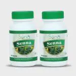 SONA HEALTHCARE Senna Pure Extract 500 mg Capsule - 60 Capsules (Pack of 2)