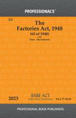 Factories Act 1948 With State Amendments & Short Comments_Professional Book Publishers