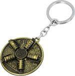 Blue Aura Movewagaon Yellow Metal Pubg Playerunknowns Battlegrounds Bomb Rotating Key Chain