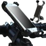 GADGET ADDA Bike/Bicycle Adjustable Mobile Stand 360 Rotation Phone Mount Stand