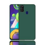 Case Creation Green Shock Proof Back Cover For Samsung Galaxy M21