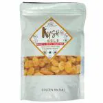 Kush Gold Dried Seedless Golden Raisins / Kismis / Kishmish / Dry Grapes (250g Pack)