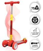 R for Rabbit Road Runner The Smart And Smooth Kids Scooter - Red
