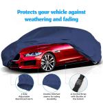 Carmate Blue Parachute Custom Fitting Waterproof Car Body Cover For Maruti Astar