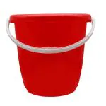 Jaycee Unbreakable,Strong and Sturdy 16 L Plastic Bucket (Red)