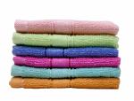 'CASLINO' - Face Towels, 100% Cotton, Set of 6, Ultra Soft and Super Absorbent, 350 GSM, Multi-Purpose Face Towel for Women & Men (Multicolor)
