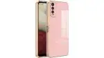 Rakulo Vivo Y20G Electroplated Chrome 6D Back Case Cover |Camera Protection|Shock Proof|Slim Fit (Pink)