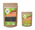 USDA Organic Certified Simply Jaivik Urad Dal Whole Black 1Kg Organic - Black Gram Urad Dal With FREE 100 Grams Coriander